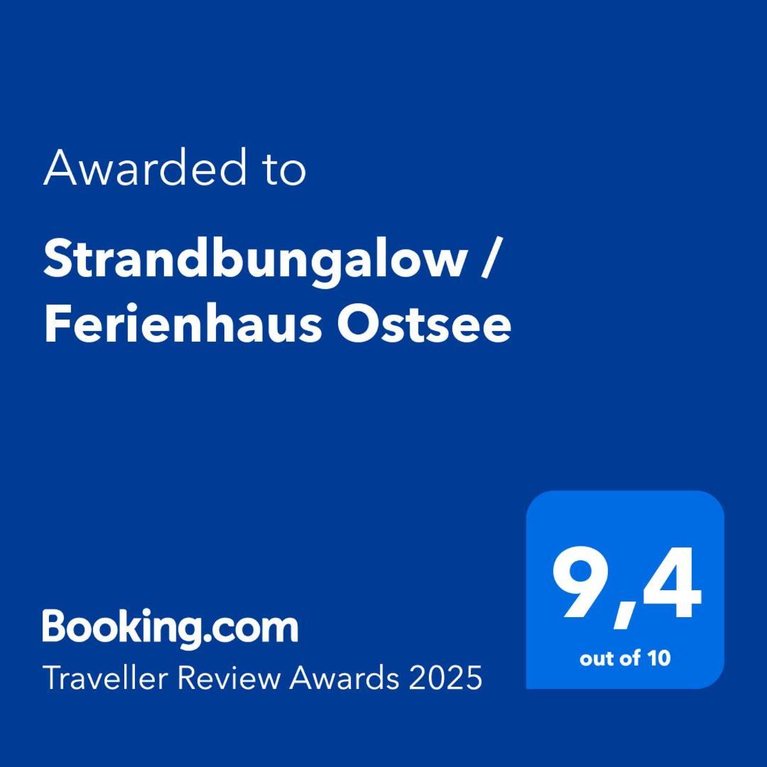 Strandbungalow / Ferienhaus Ostsee Scharbeutz Buitenkant foto